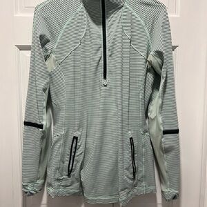 Women's Striped Zip-Up Jacket